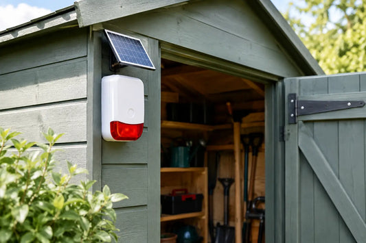 Battery Alarm for a Garden Shed: What Works?