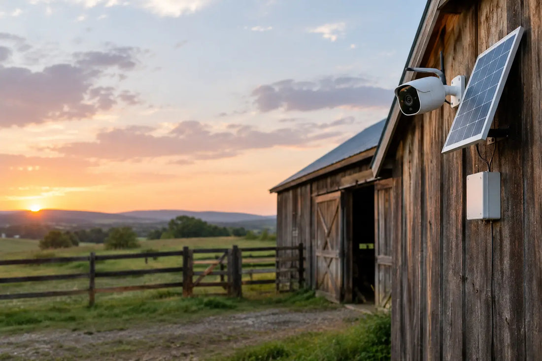 How to Secure a Remote Barn Without Mains Power