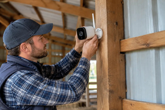 How to Install a Wireless Camera in a Barn