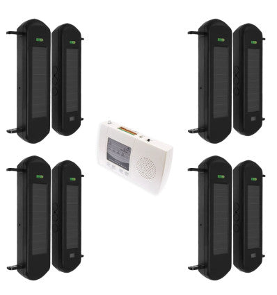 Rural Secure four-beam wireless perimeter security system