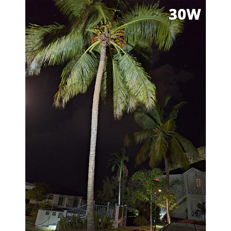 Observa 30W solar PIR floodlight product view