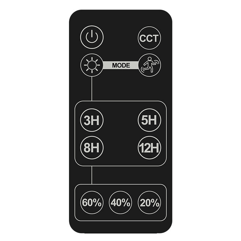 Remote control for Observa solar PIR floodlight