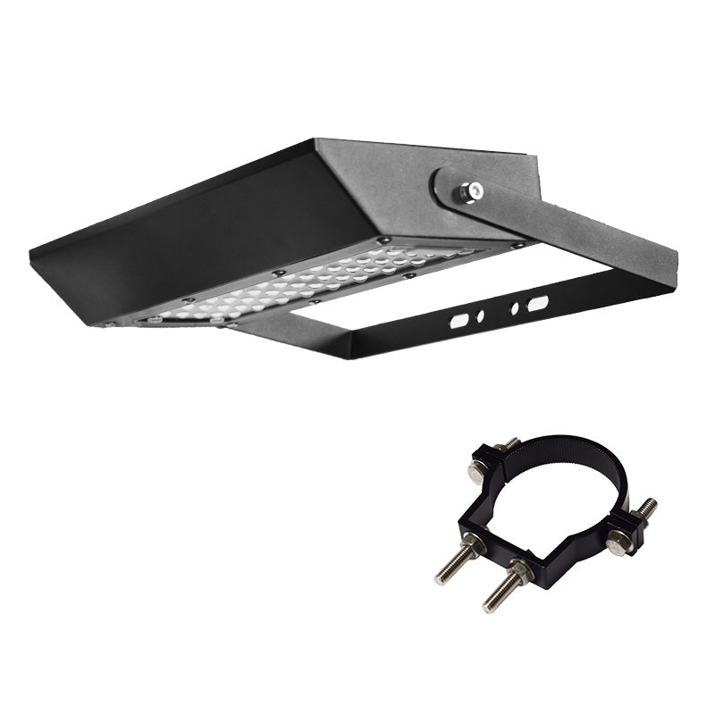 Signa solar light with current black UNICLAMP lamppost bracket