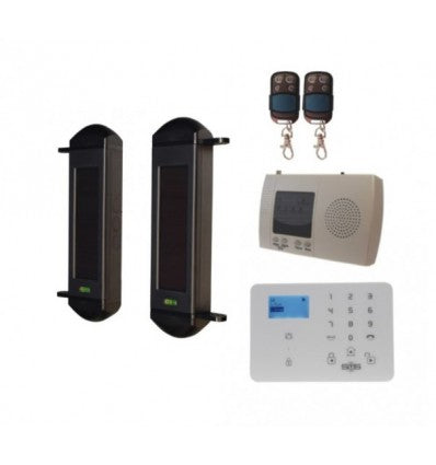 Rural Secure single-beam 4G perimeter alert system